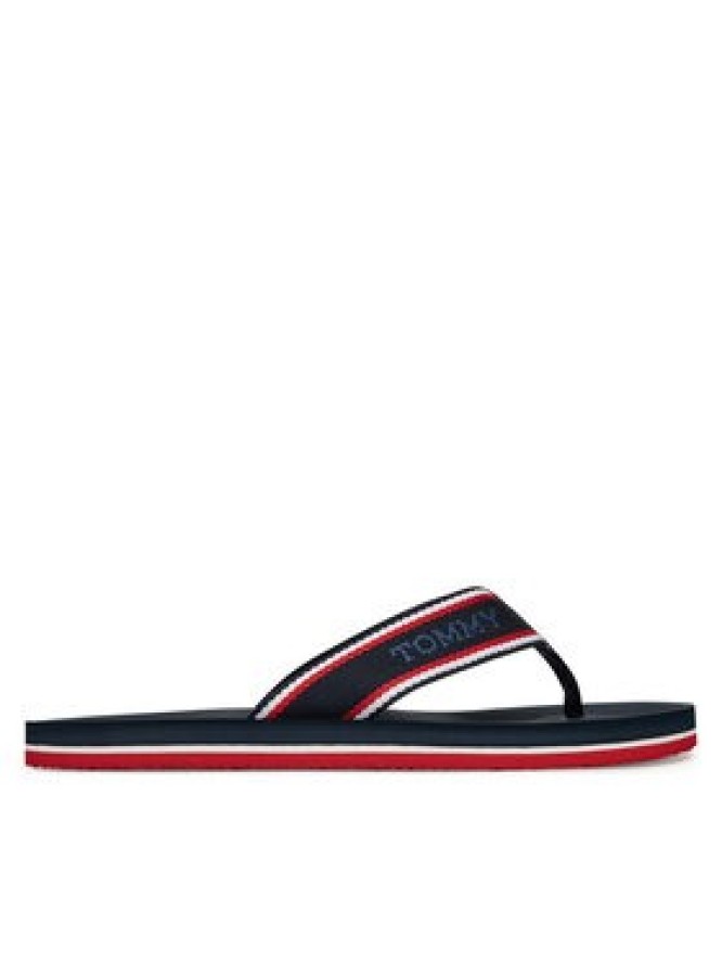 Tommy Hilfiger Japonki Comfort Hilfiger Beach Sandal FM0FM05510 Granatowy