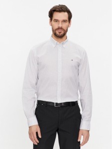 Tommy Hilfiger Koszula MW0MW33762 Biały Regular Fit