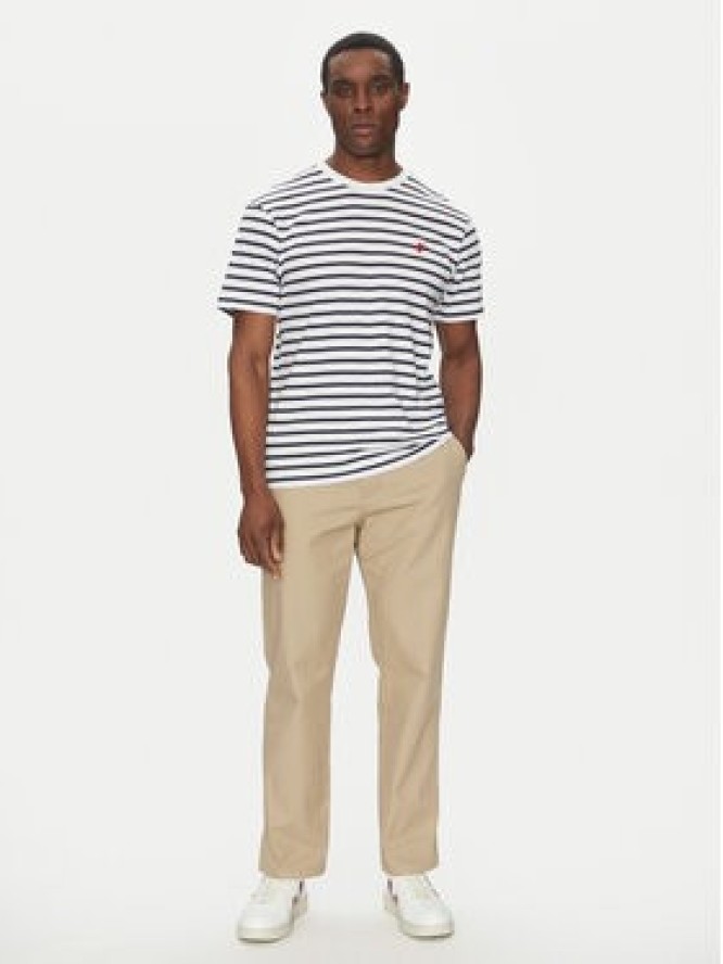 Save The Duck T-Shirt DT1743M BESY20 Granatowy Regular Fit