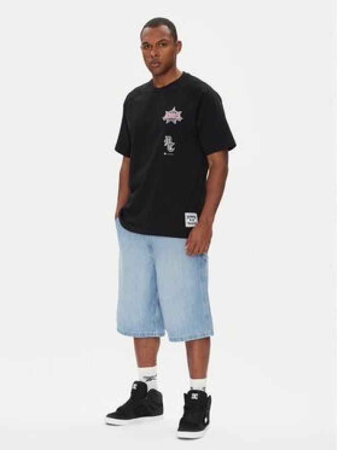 DC Shoes T-Shirt ADYKT03256 Czarny Regular Fit
