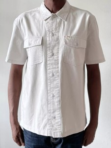 LEE MĘSKA KOSZULA Z KRÓTKIM RĘKAWEM 101 SS SERVICE SHIRT GRAY VIOLET L93GHNRA 112124154