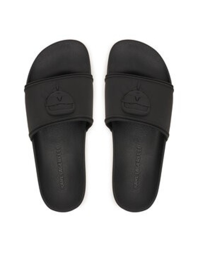 KARL LAGERFELD Klapki Kondo II KL70009C Czarny