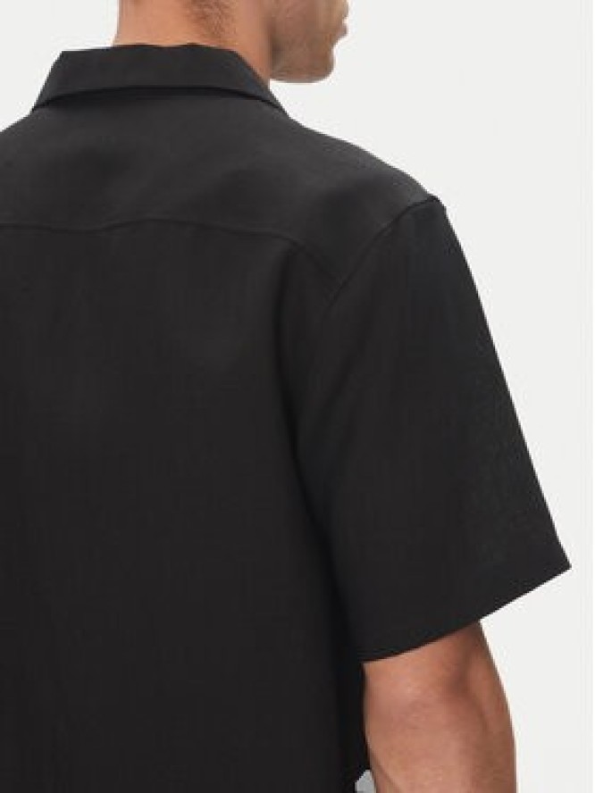 Calvin Klein Koszula LV04LC127G Czarny Regular Fit