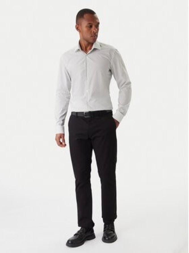 HUGO Koszula Kenno 50555318 Biały Slim Fit