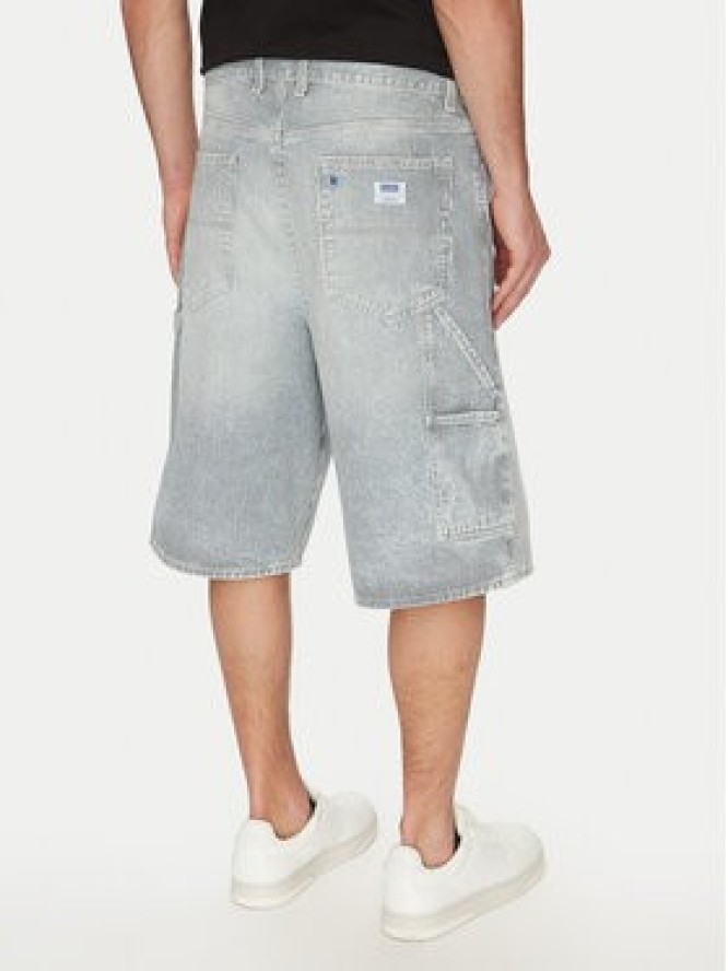 HUGO Szorty jeansowe 50534609 Błękitny Regular Fit