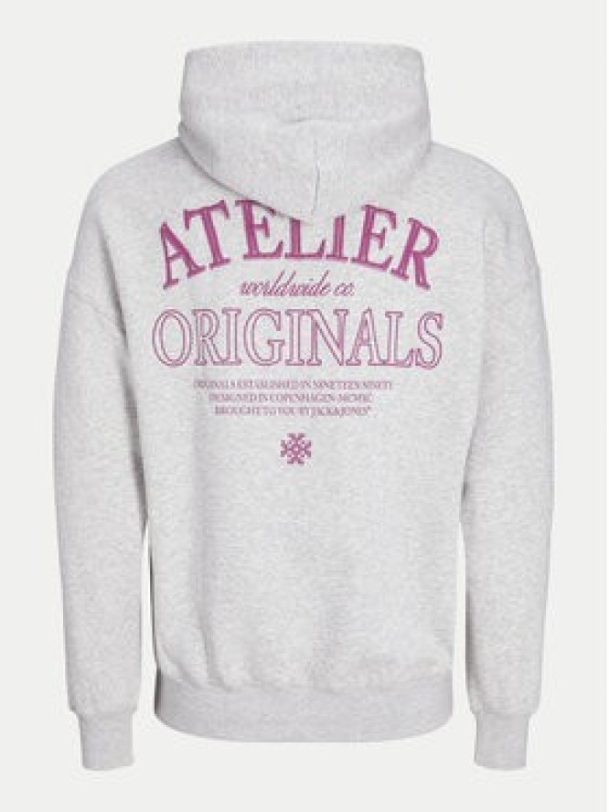 Jack & Jones Bluza Santorini 12253126 Biały Oversize