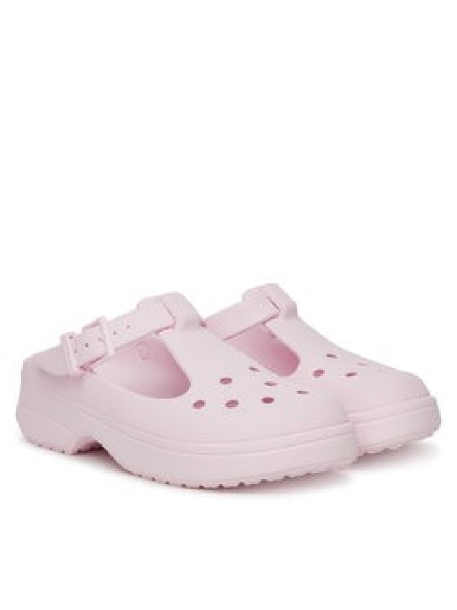 Crocs Klapki Classic Mary Jane Clog 210581 Różowy