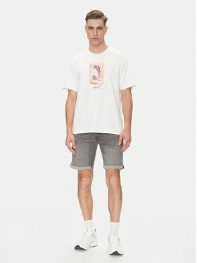 Jack & Jones T-Shirt Hydra 12277248 Biały Relaxed Fit