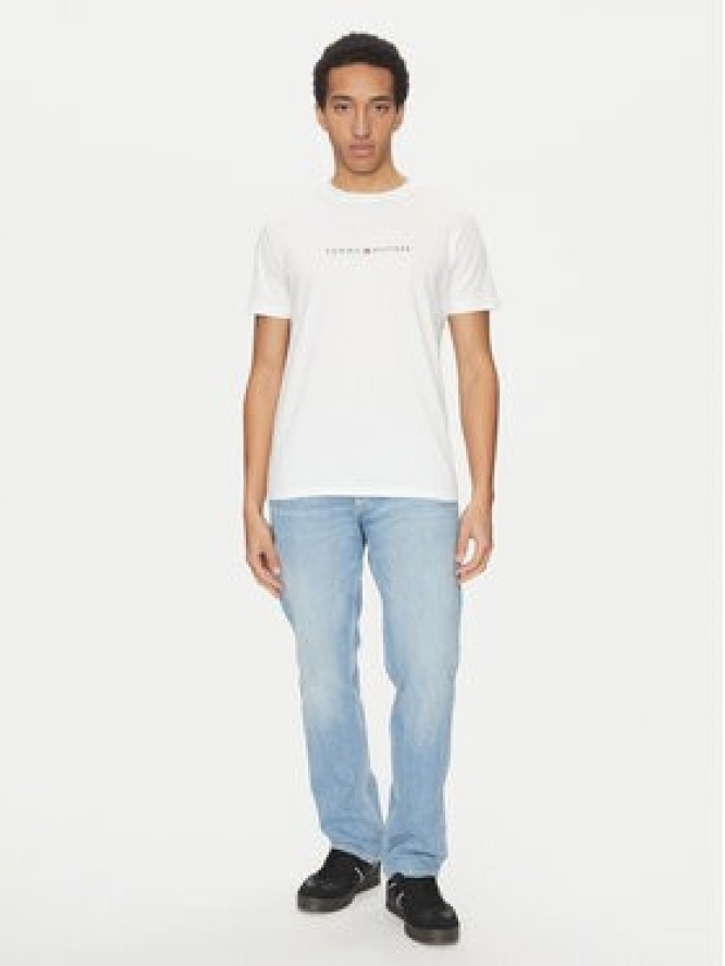 Tommy Hilfiger T-Shirt UM0UM03525 Biały Regular Fit