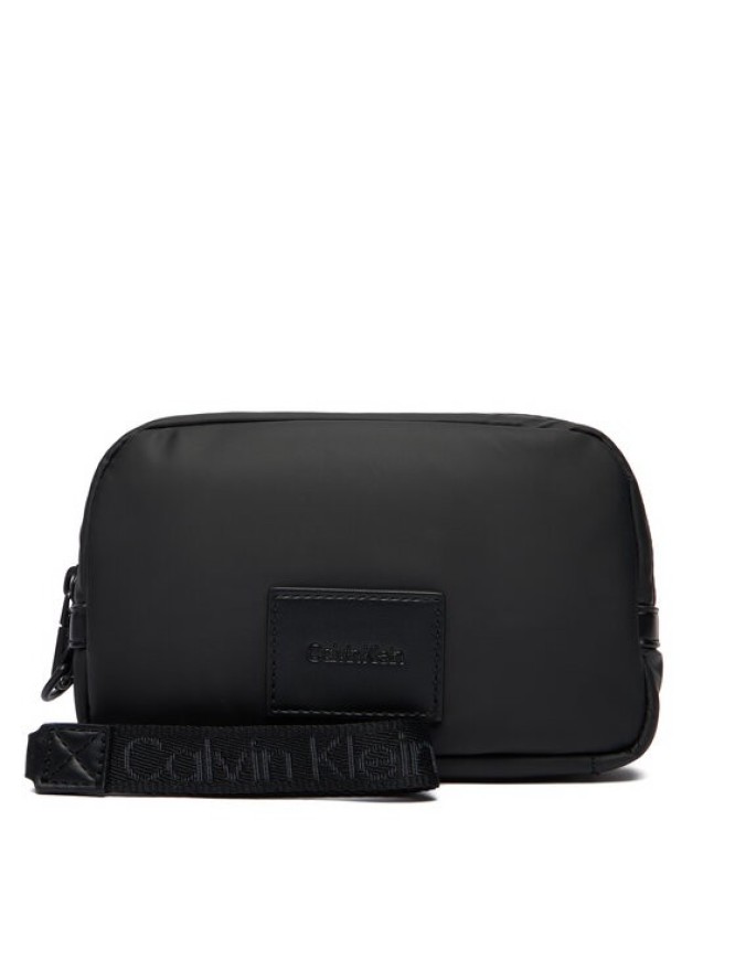 Calvin Klein Saszetka Puffer Utility Zip Puch LV04D1114G Czarny