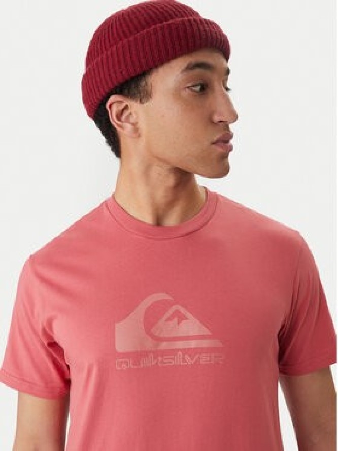 Quiksilver T-Shirt Ev Comp Logo EQYZT08182 Czerwony Regular Fit