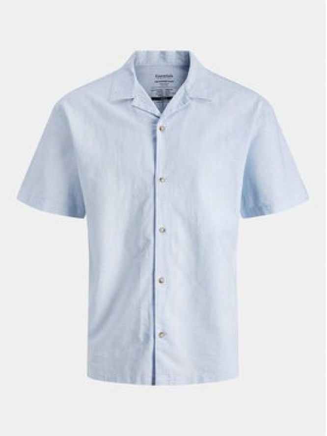 Jack & Jones Koszula Summer 12248382 Niebieski Relaxed Fit