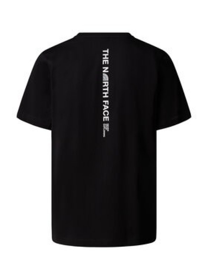 The North Face T-Shirt Vertical NF0A8EE7 Czarny Regular Fit