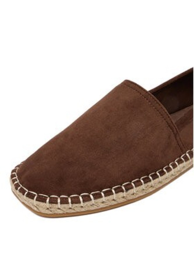 Quiksilver Espadryle EOHP-BARREL-01 Brązowy