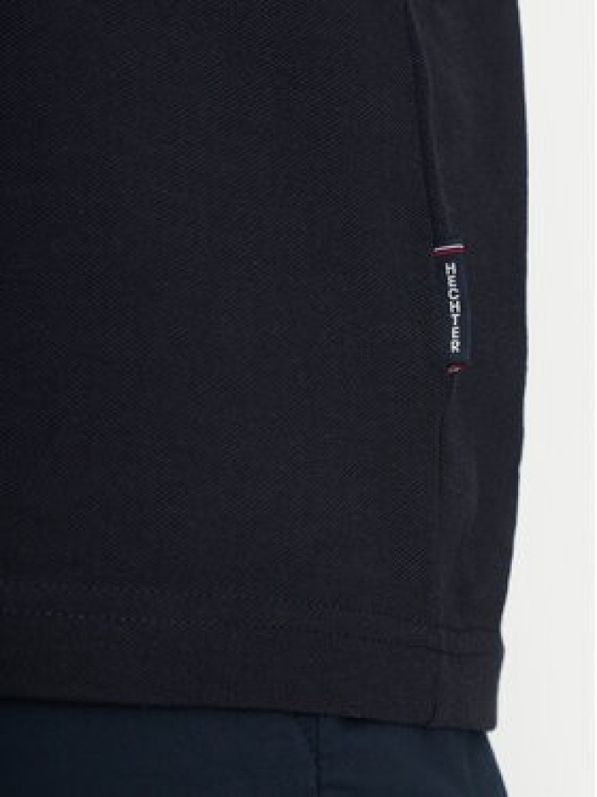 Hechter Paris T-Shirt 74006 100912 Granatowy Regular Fit