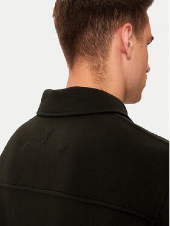 AMI Paris Płaszcz wełniany HJK057.WV0022 Brązowy Regular Fit