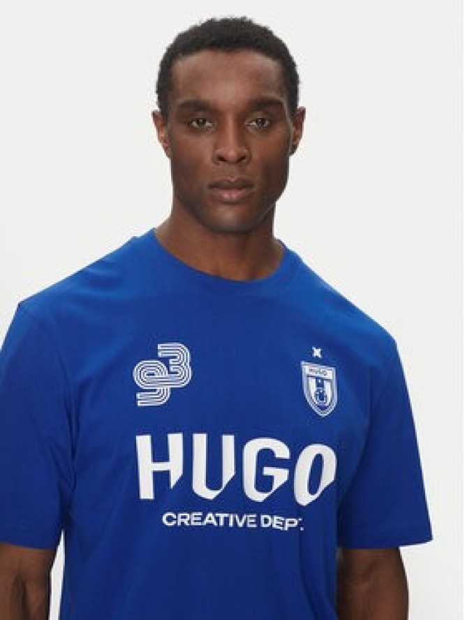 HUGO T-Shirt Nebulop 50541252 Niebieski Regular Fit