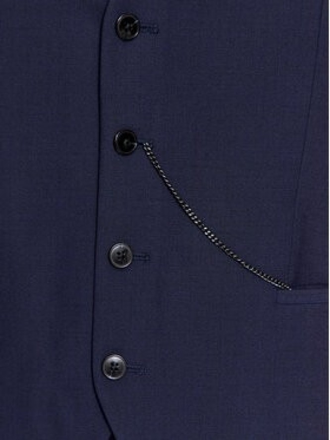 Hugo Garnitur Henry/Getlin233V1X 50495023 Granatowy Slim Fit