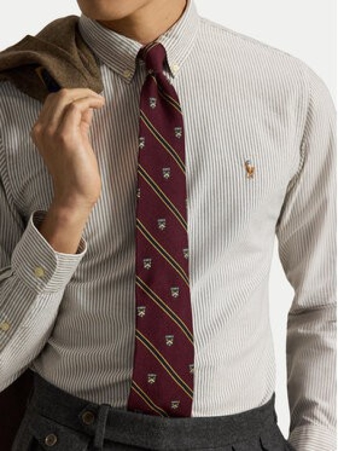 Polo Ralph Lauren Koszula 710953704503 Beżowy jasny Custom Fit
