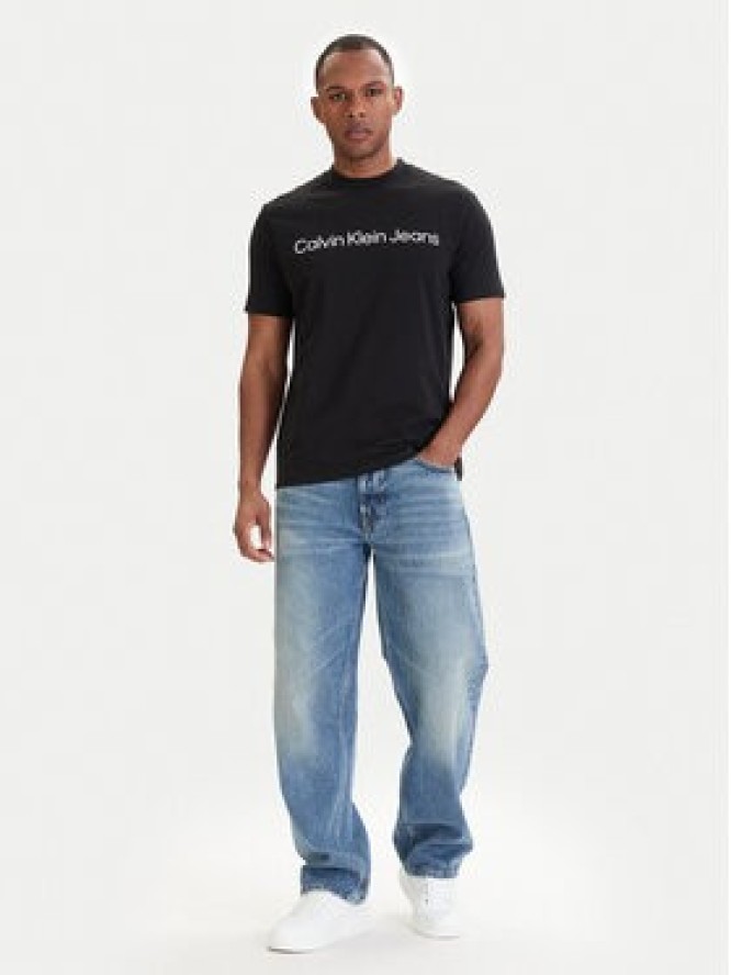 Calvin Klein Jeans T-Shirt LV04RAB810 Czarny Regular Fit