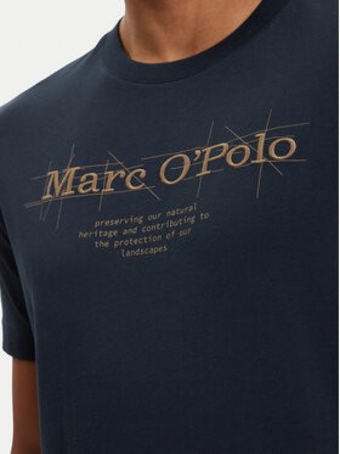 Marc O'Polo T-Shirt 528 2305 51196 Granatowy Regular Fit