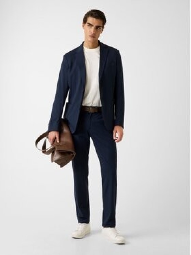 Guess Spodnie materiałowe 180429 Niebieski Regular Fit