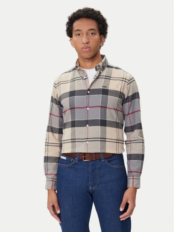 Barbour Koszula Edderton MSH4990TN53 Beżowy Regular Fit