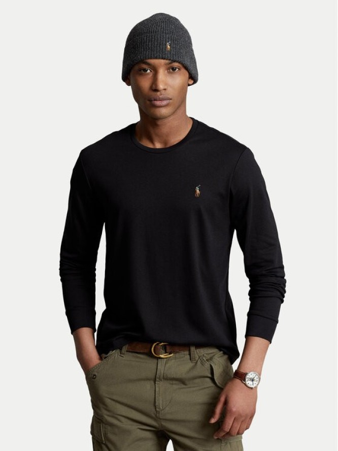 Polo Ralph Lauren Longsleeve 710760121 Czarny Slim Fit