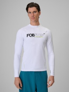 Longsleeve do pływania i sportów wodnych z UPF50+ męski 4F 4FRSS26TFWLM004