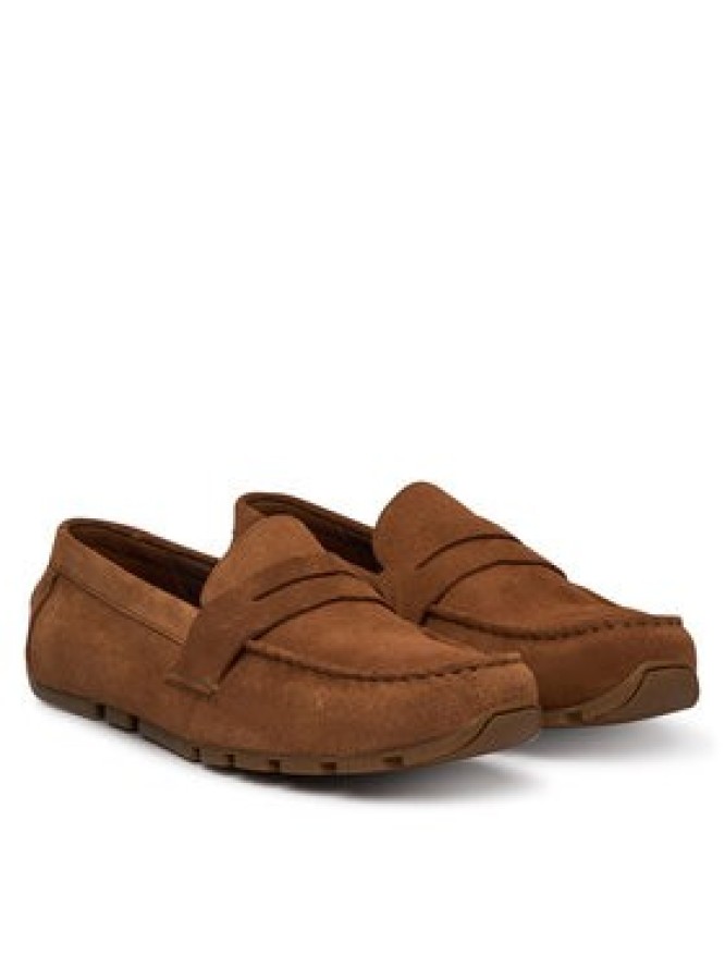Clarks Mokasyny Corsley Bar 26184513 Brązowy