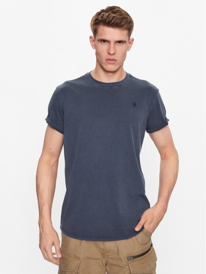 G-Star Raw T-Shirt D16396-2653-D418 Niebieski Regular Fit