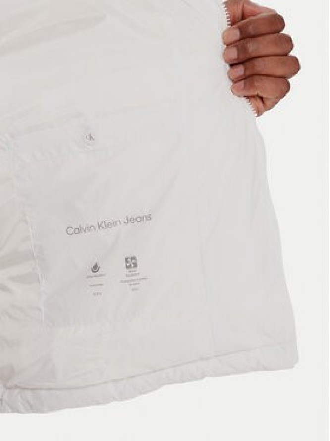 Calvin Klein Jeans Kurtka puchowa LV04RC518G Biały Regular Fit