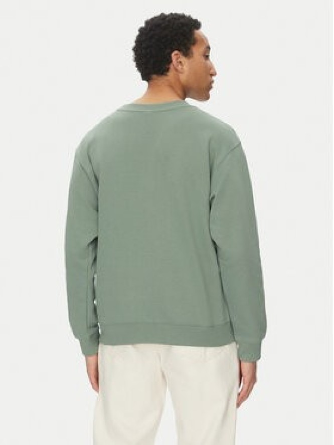 New Balance Bluza MT51929DKJ Zielony Relaxed Fit