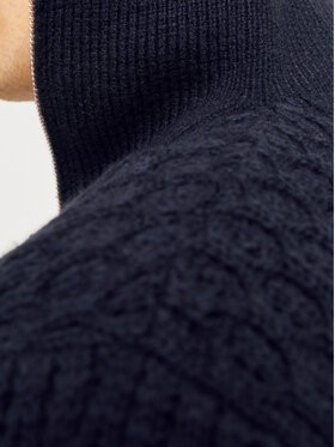 Jack & Jones Sweter Blunorth 12261780 Granatowy Regular Fit