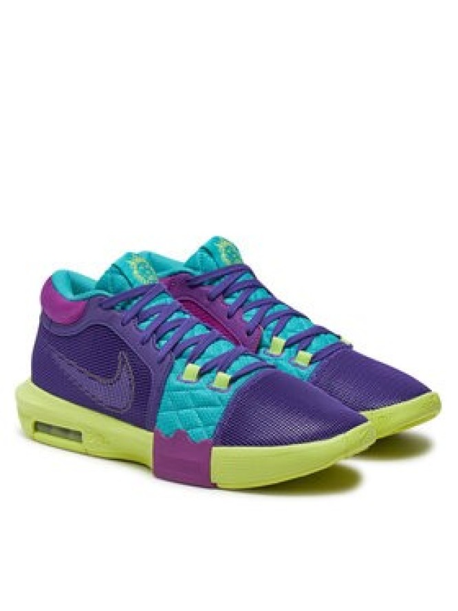 Nike Buty do koszykówki Lebron Witness VIII FB2239 500 Fioletowy