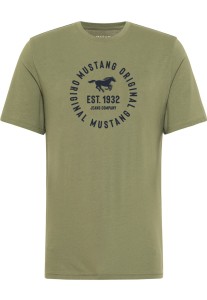 Męski T-Shirt Mustang Style Alex Four Leaf Clover 1017992 6352