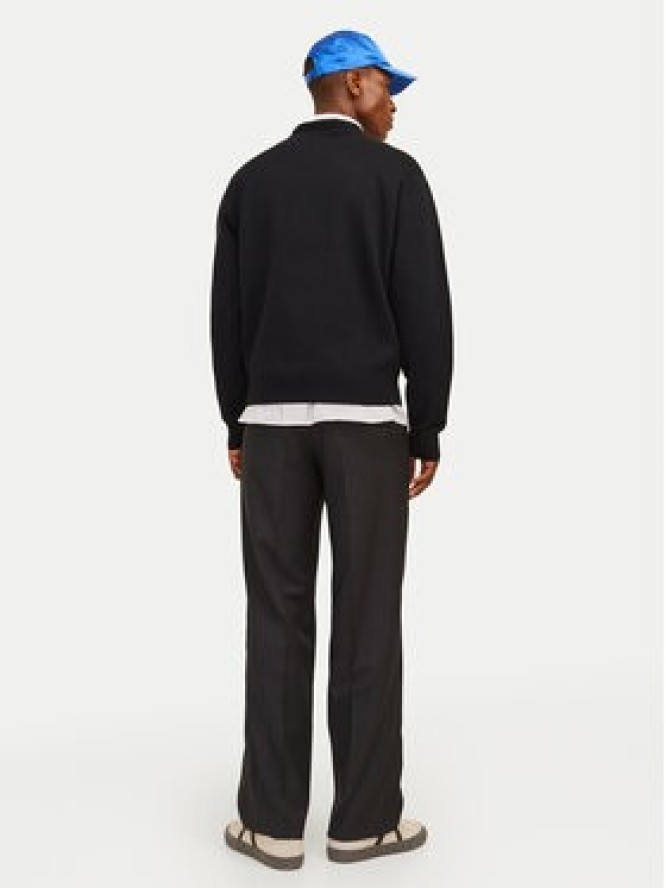Jack & Jones Sweter 12261852 Czarny Loose Fit