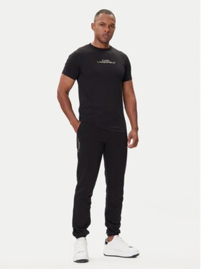 KARL LAGERFELD T-Shirt 755061 554242 Czarny Regular Fit