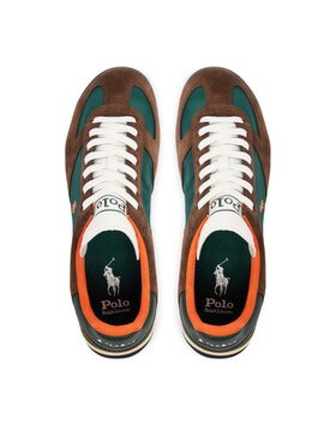 Polo Ralph Lauren Sneakersy Varick Pp 809974040002 Brązowy
