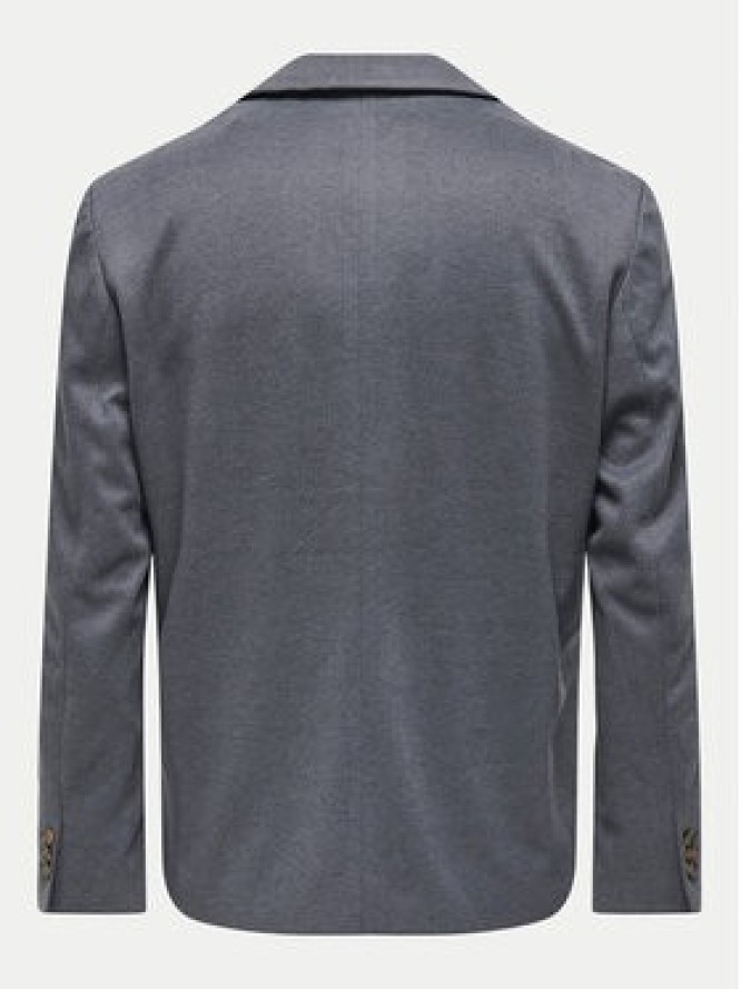 Only & Sons Marynarka Mark 22031060 Granatowy Slim Fit