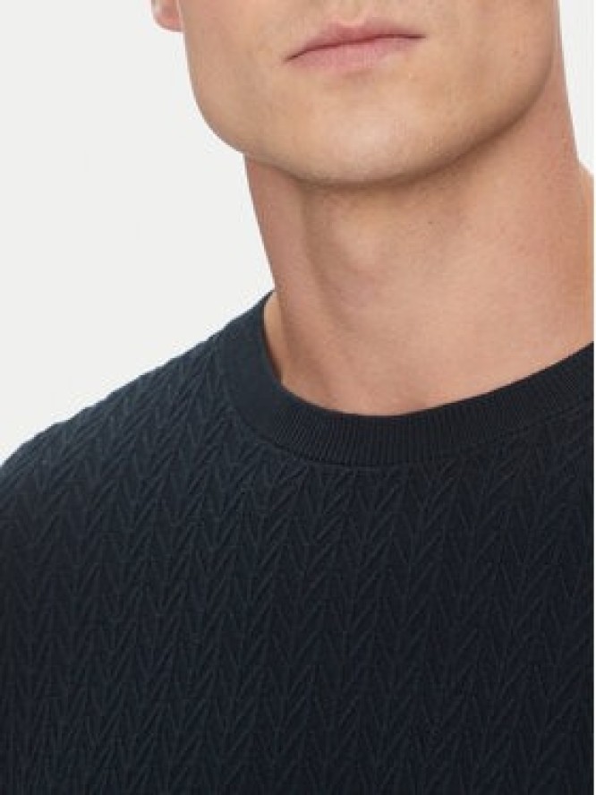 Marciano Guess Sweter 5GHR16 5861Z Granatowy Regular Fit