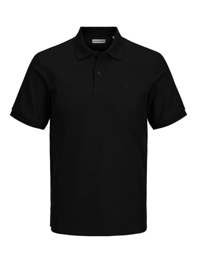Jack & Jones Koszulka polo w kolorze czarnym rozmiar: L