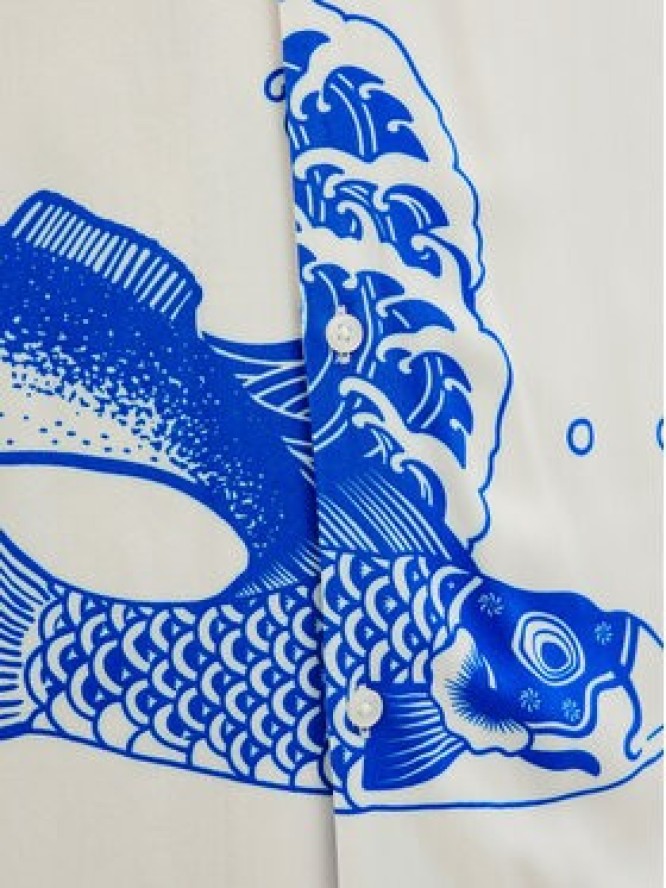 Jack & Jones Koszula Jeff 12268465 Niebieski Relaxed Fit