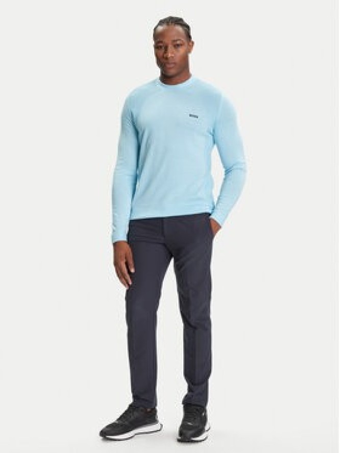 BOSS Sweter K_Momentum 50541944 Błękitny Regular Fit
