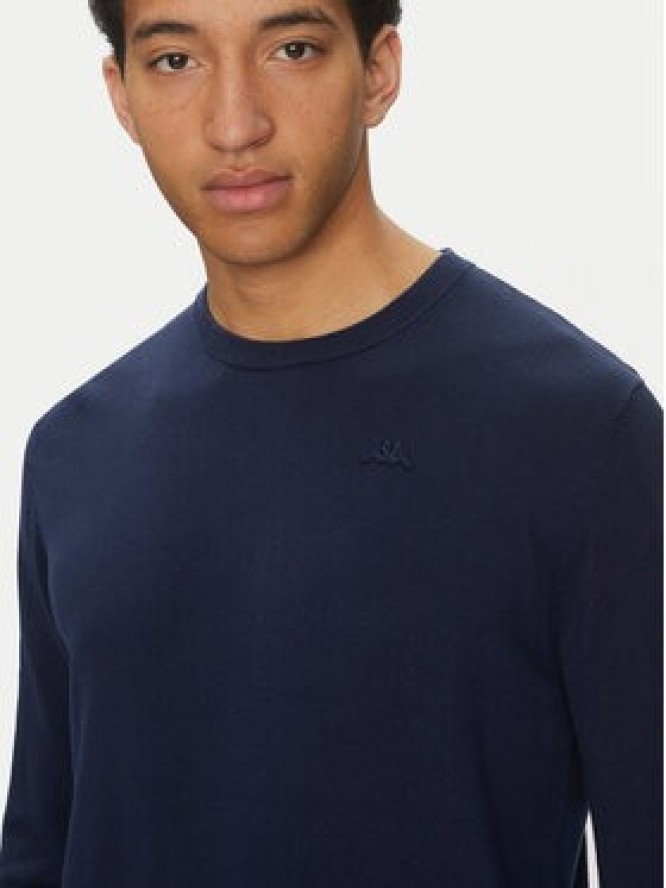 Robe di Kappa Sweter Elisio 62131MW Granatowy Regular Fit