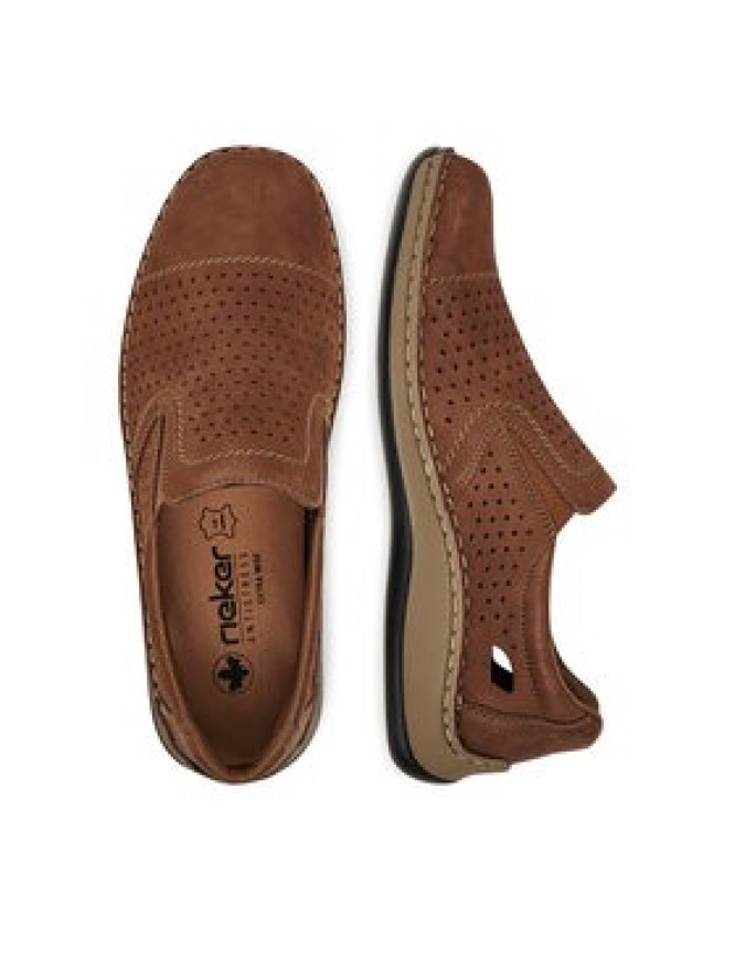 Rieker Półbuty 05286-24 Brązowy