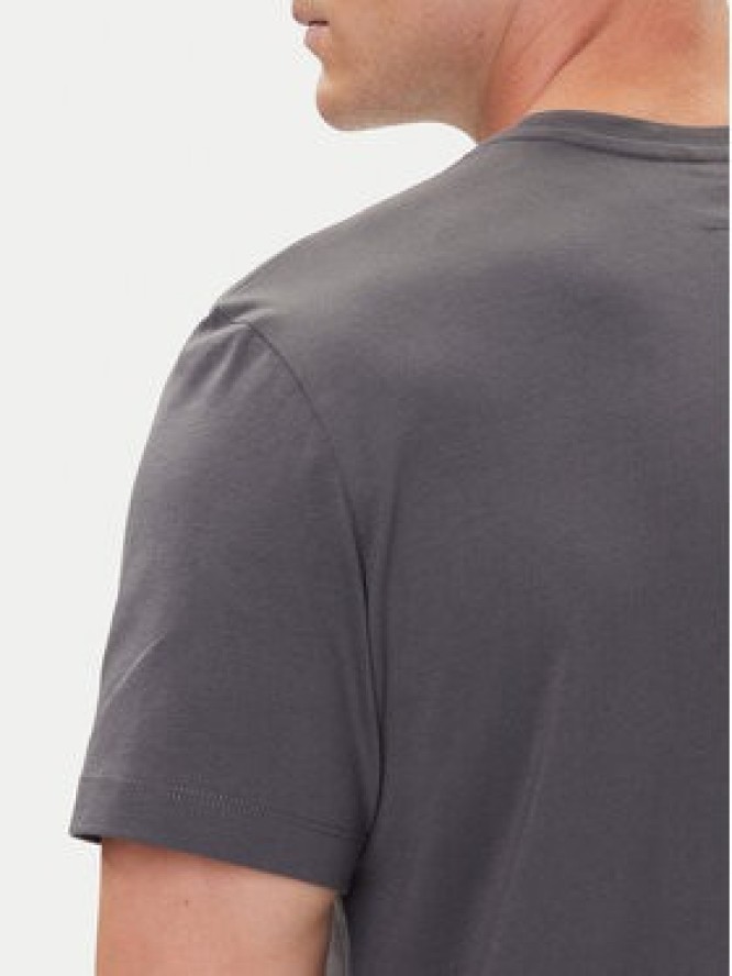 Parajumpers T-Shirt Patch 25WMPMTSEY29 Szary Regular Fit