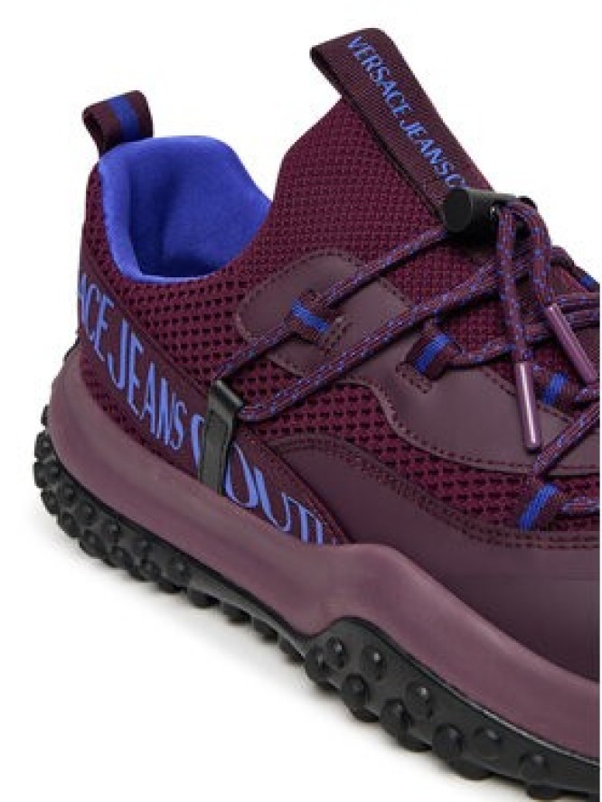 Versace Jeans Couture Sneakersy 79YA3SN2 ZSD01 Bordowy