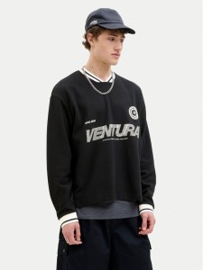 Jack & Jones Bluza Horizon 12278566 Czarny Oversize