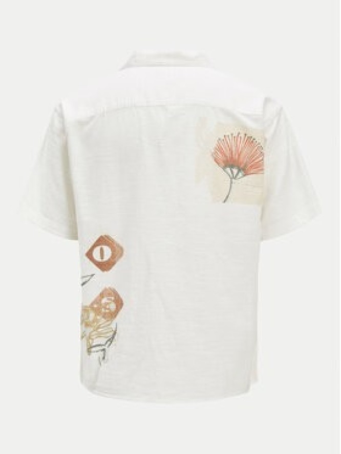 Jack & Jones Koszula Luke 12271108 Biały Relaxed Fit